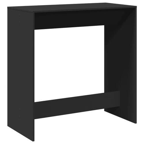 Barbord 102x50x103,5 cm konstrueret træ sort
