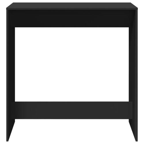 Barbord 102x50x103,5 cm konstrueret træ sort