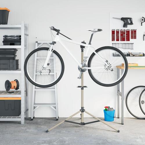 Reparationsstativ til cykler 120-165 cm foldbart aluminium