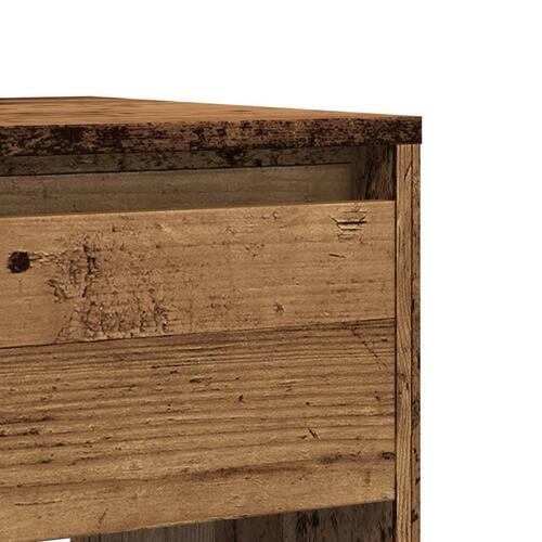 Konsolbord 89x41x76,5 cm konstrueret træ antikt træ