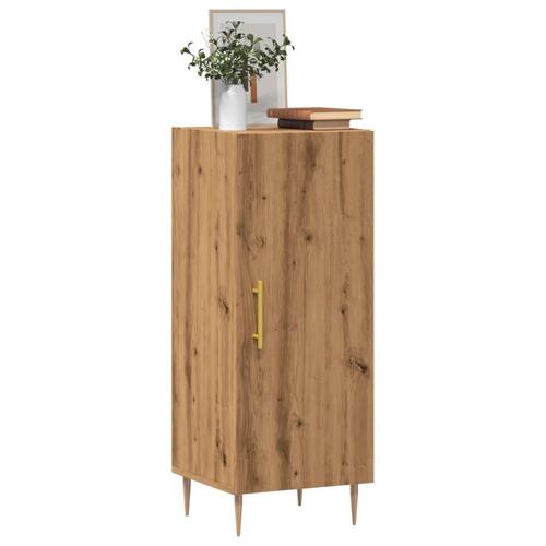 Skab 34,5x34x90 cm konstrueret træ kunsteg
