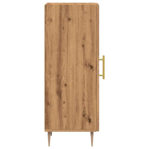 Skab 34,5x34x90 cm konstrueret træ kunsteg