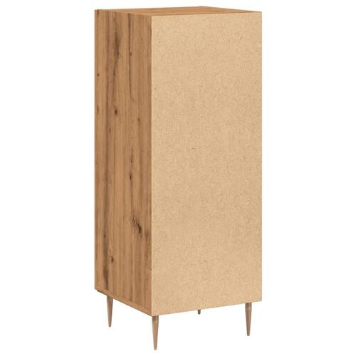 Skab 34,5x34x90 cm konstrueret træ kunsteg