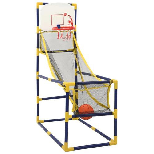 Basketballsæt med bold og pumpe 45x86x127 cm arkadestil