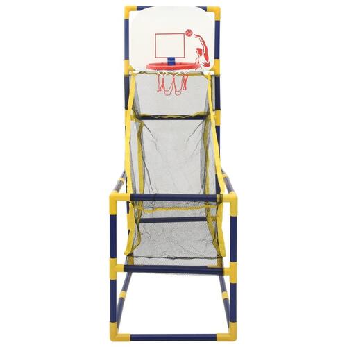 Basketballsæt med bold og pumpe 45x86x127 cm arkadestil