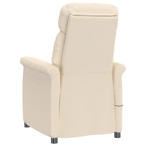 Massagestol mikrofiberstof beige