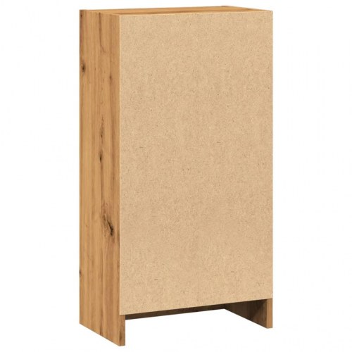 Bogreol 40×24×76 cm i konstrueret træ - egetræsfarve