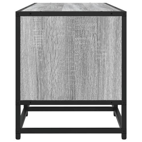 Tv-bord 180x35x41 cm konstrueret træ grå sonoma-eg