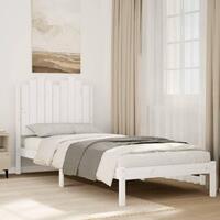 Ekstra lang sengeramme uden madras 100x210 cm massivt træ