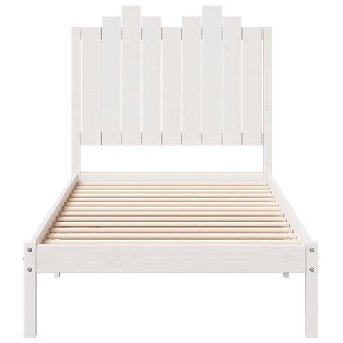 Ekstra lang sengeramme uden madras 100x210 cm massivt træ