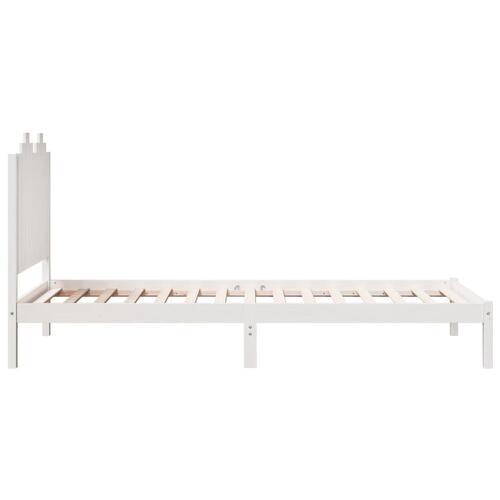 Ekstra lang sengeramme uden madras 100x210 cm massivt træ
