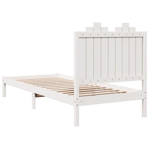 Ekstra lang sengeramme uden madras 100x210 cm massivt træ