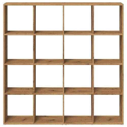 Bogskab 102x29x143 cm konstrueret træ egetræslook