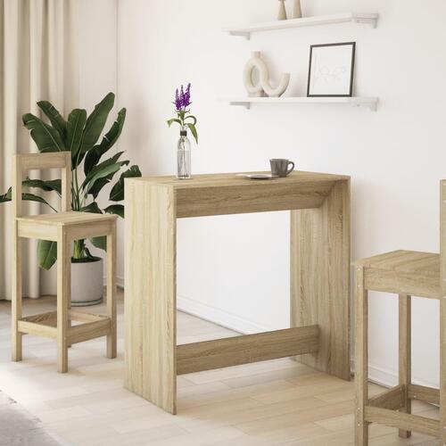 Barbord 102x50x103,5 cm konstrueret træ sonoma-eg