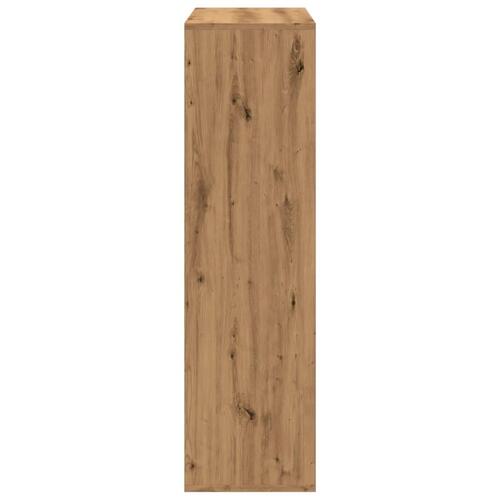 Bogreol/rumdeler 69,5x29x103,5 cm konstrueret træ kunsteg