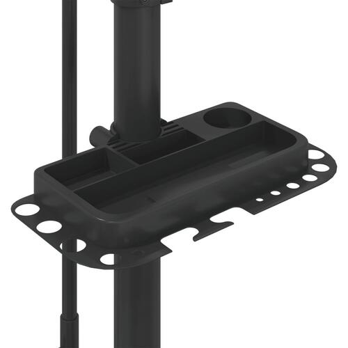 Reparationsstativ til cykler 108-188 cm foldbart stål blå