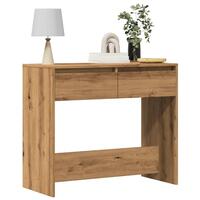 Konsolbord 89x41x76,5 cm konstrueret træ kunsteg