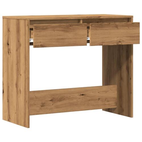 Konsolbord 89x41x76,5 cm konstrueret træ kunsteg