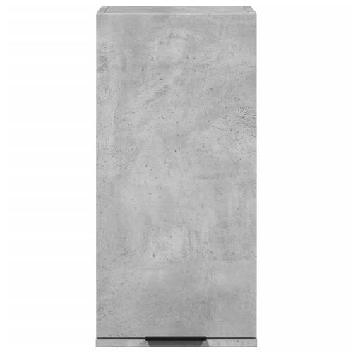 Væghængt badeværelsesskab 32x20x67 cm betongrå