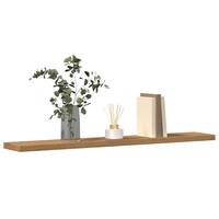 Væghylder 4 stk. 60x20x1,5 cm konstrueret træ kunsteg