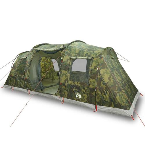 4-personers campingtelt vandafvisende camouflage
