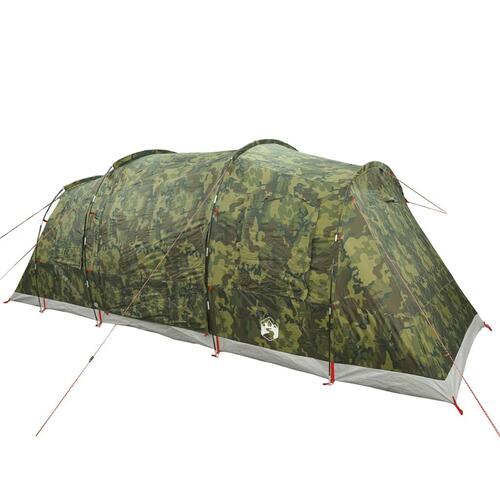 4-personers campingtelt vandafvisende camouflage