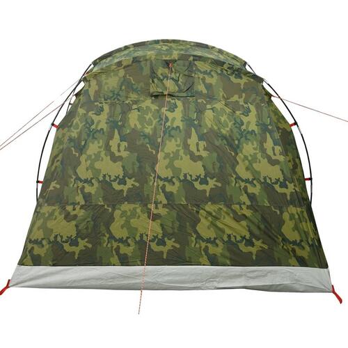 4-personers campingtelt vandafvisende camouflage