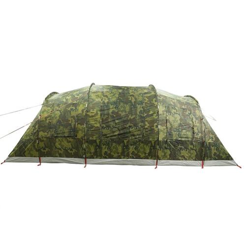 4-personers campingtelt vandafvisende camouflage