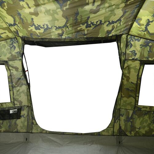 4-personers campingtelt vandafvisende camouflage