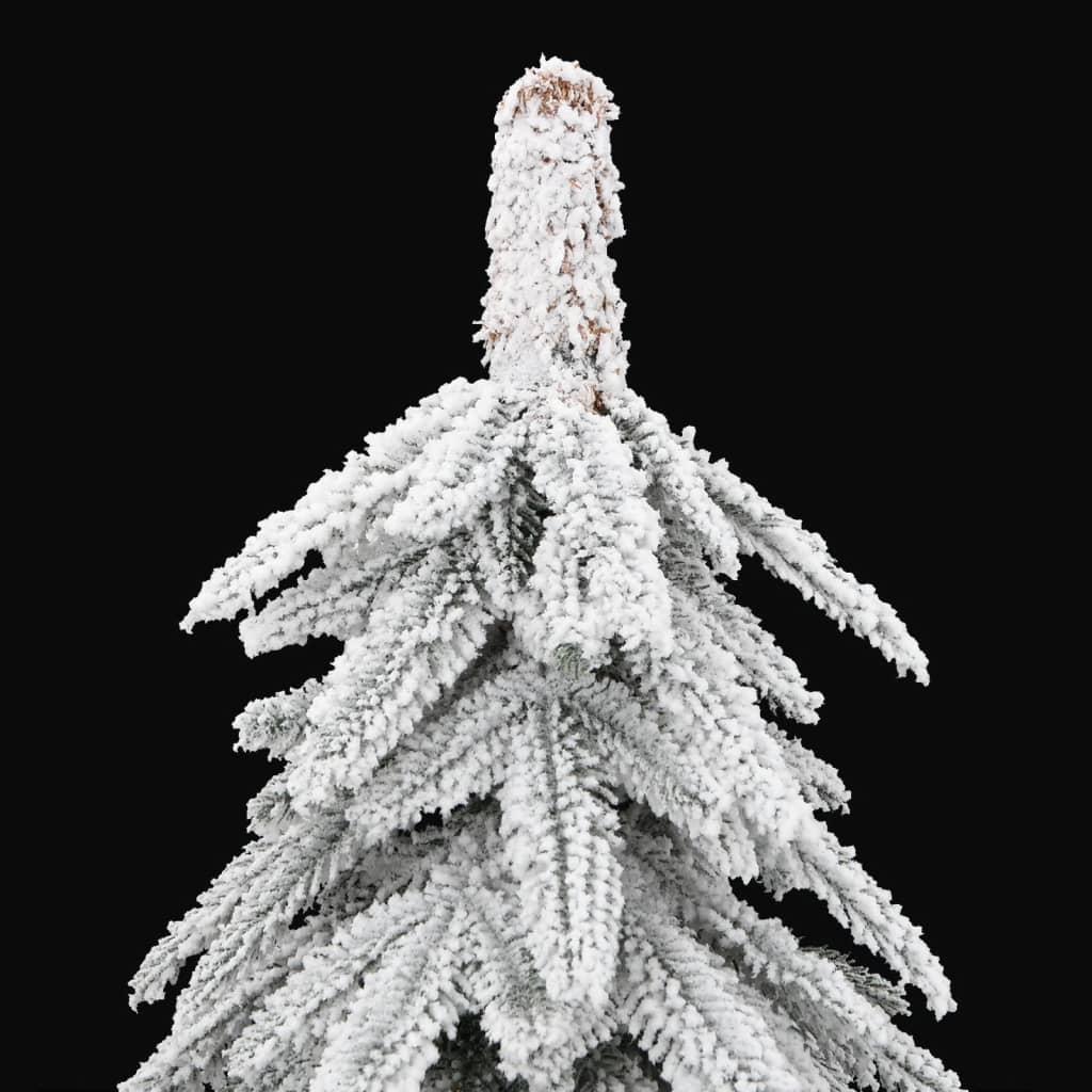 Kunstigt juletræ med sne 180 cm
