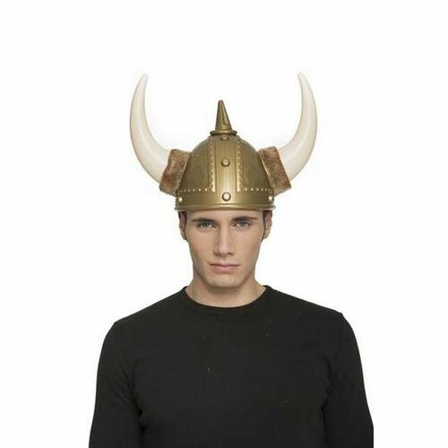 Vikingehjelm Viving Costumes_204672 Multifarvet Gylden S 59 cm