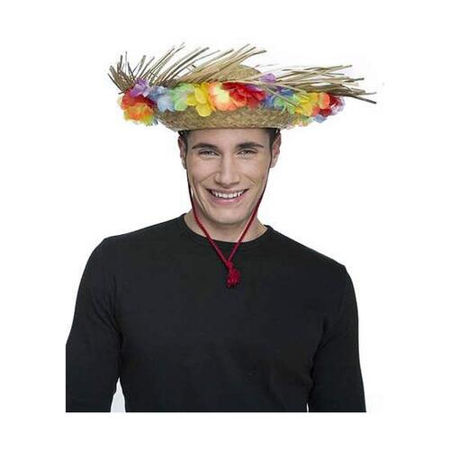 Hat Multifarvet Strand S