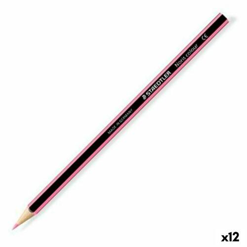 Farveblyanter Staedtler Wopex Pink (12 enheder)