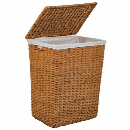 Set med kurve Alexandra House Living Brun Polyester Rattan 2 Dele