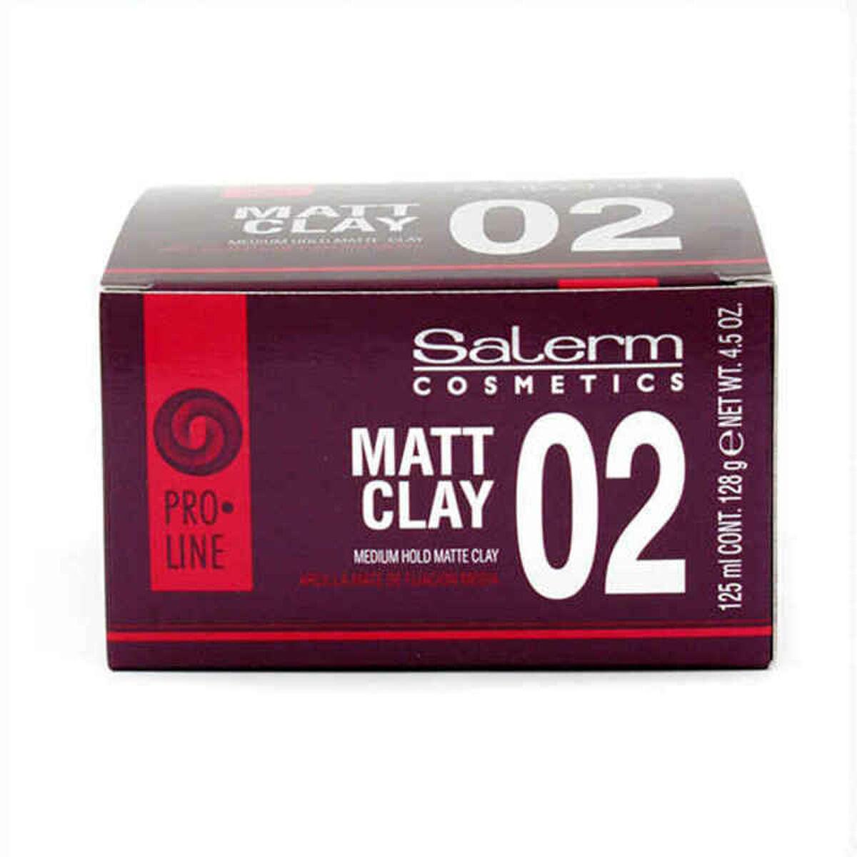 Voks Pasta Salerm Proline 02 Matt Clay Salerm (125 ml) (125 ml)