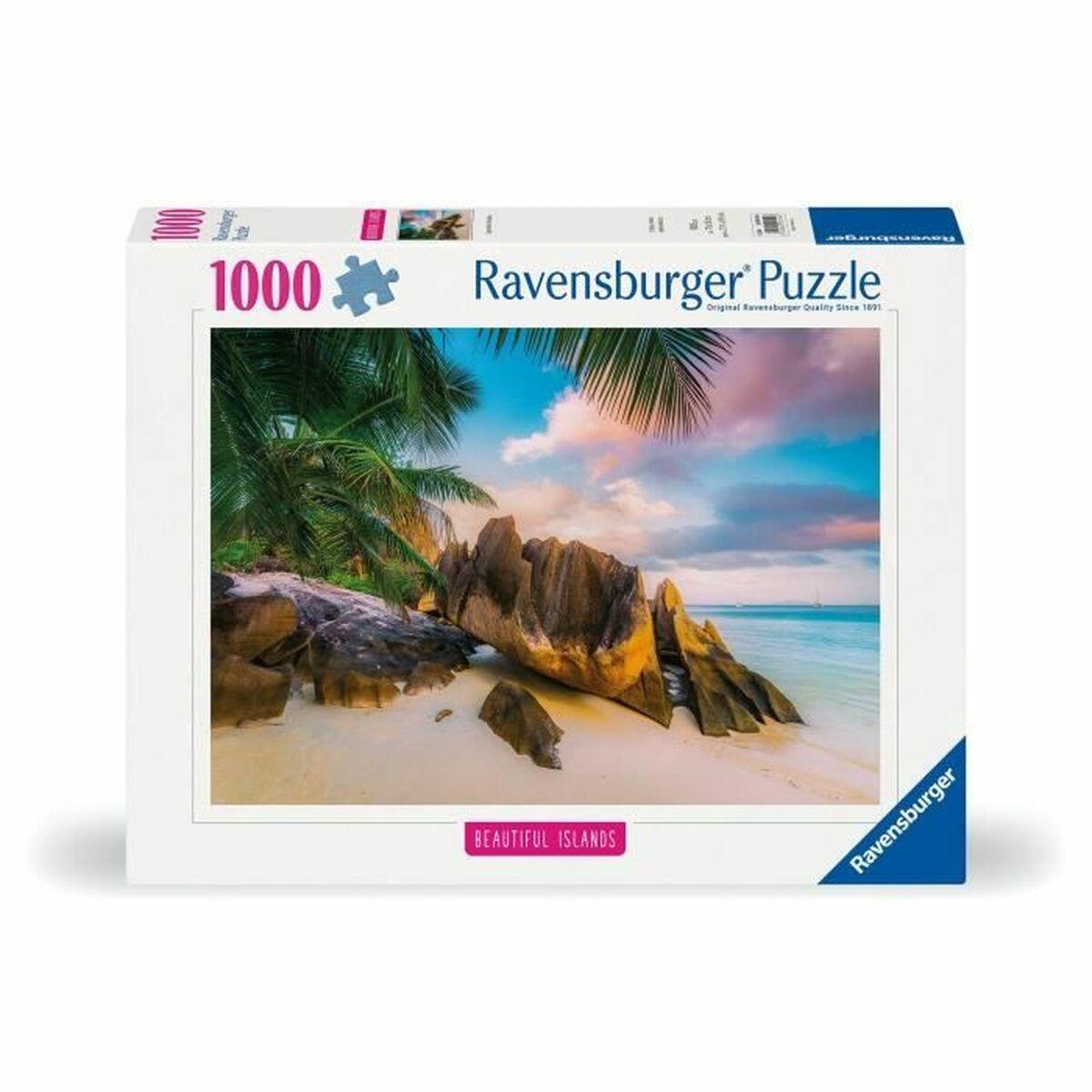 Ravensburger puslespil - Seychelles, 1000 brikker