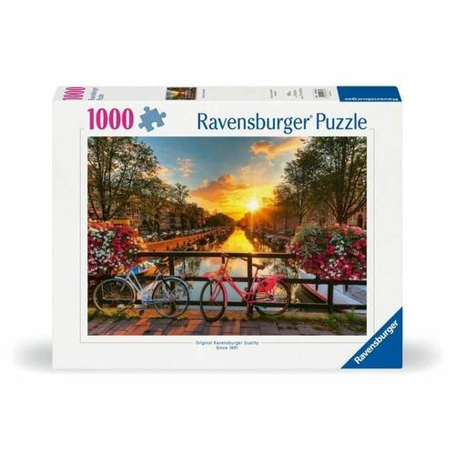 Puslespil Ravensburger Bicycles in Amsterdam