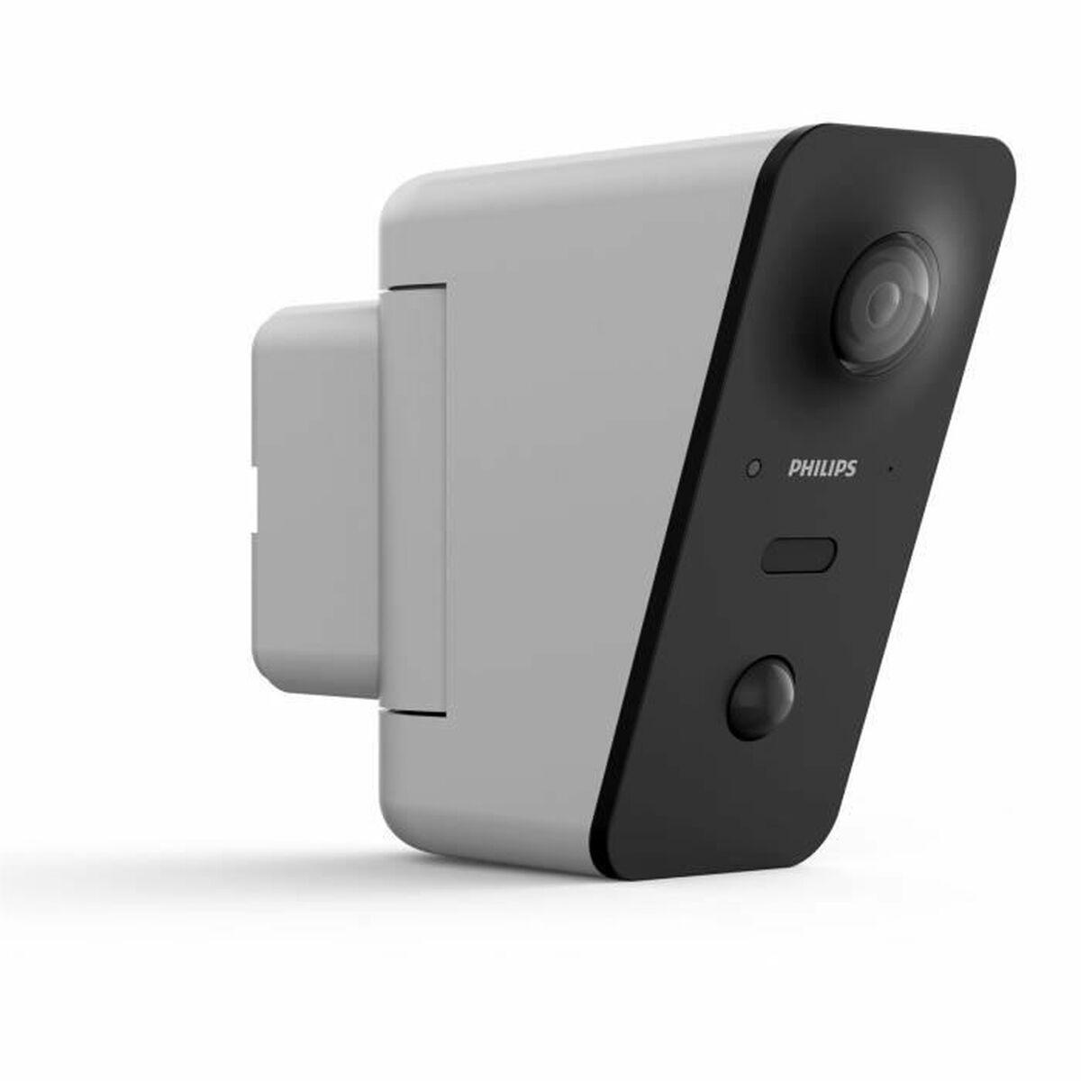 Philips WelcomeEye overvågningskamera 2K - trådløst, grå