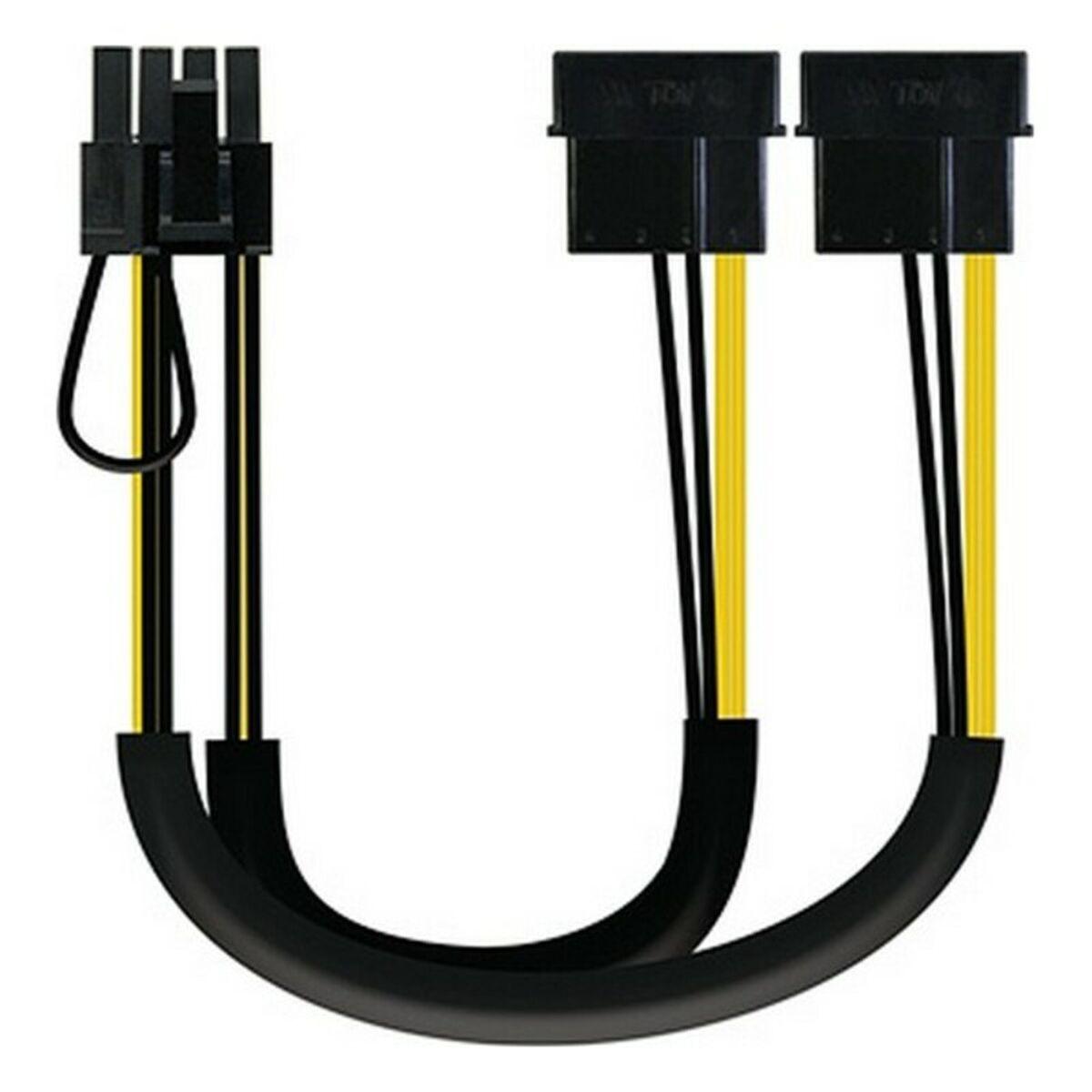 Strømkabel PCI-e Molex til 8-pin - NANOCABLE 20 cm