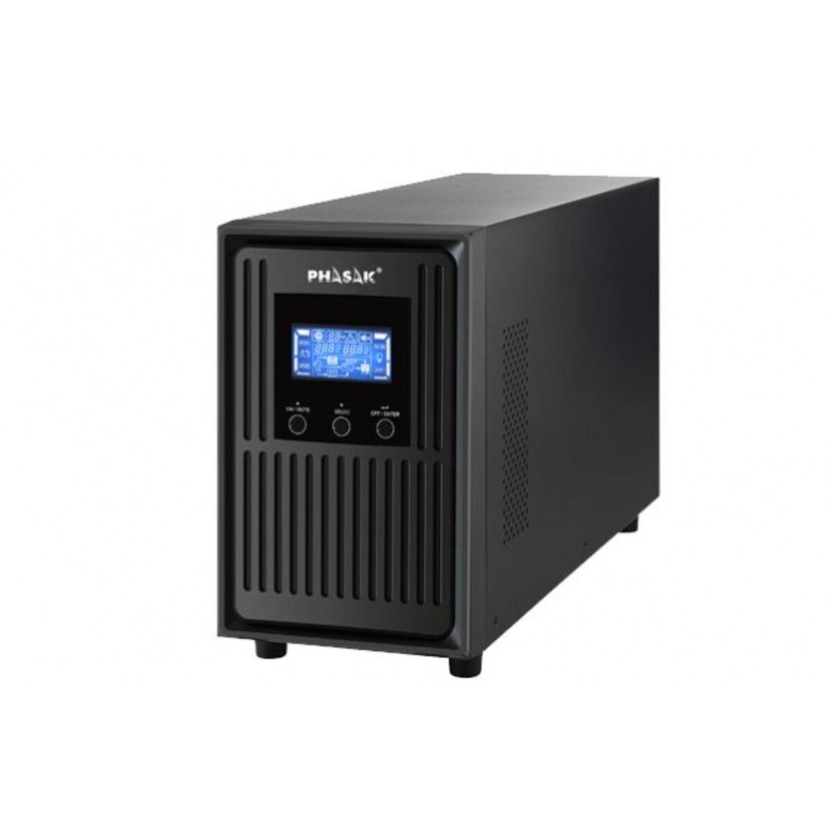 Phasak PH 8020 interaktiv UPS - 1.800 W uafbrydelig strømforsyning