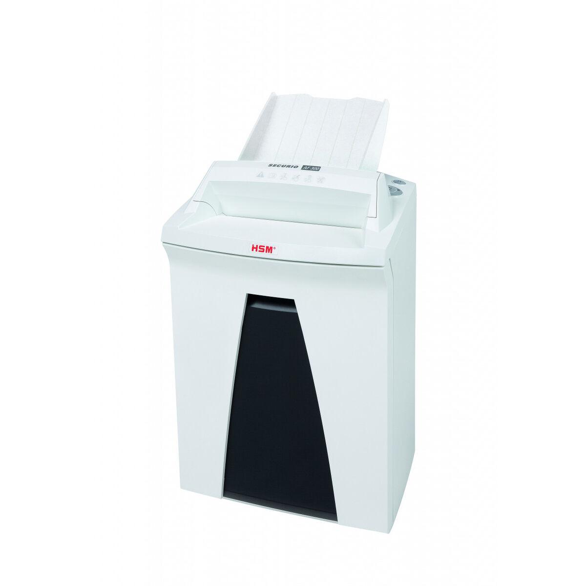 Hsm SECURIO AF300 papirmakulator - 35 l, P-4, hvid