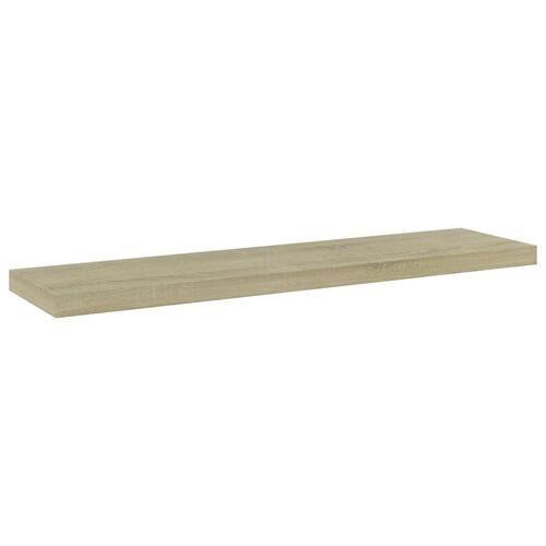 Boghylder 4 stk. 40x10x1,5 cm konstrueret træ sonoma-eg (OUTLET A)