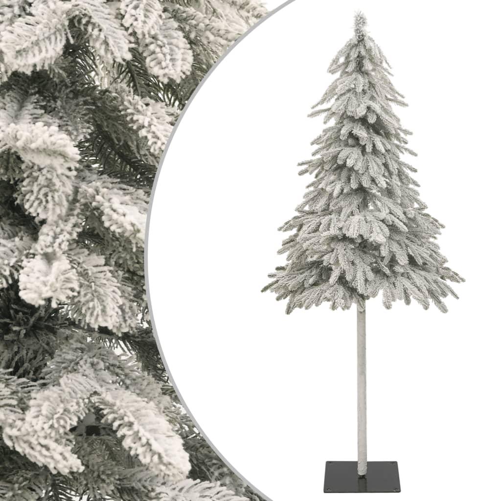 Kunstigt juletræ med sne 150 cm
