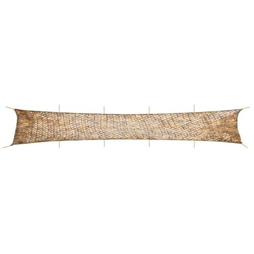 Camouflagenet 844x142 cm med opbevaringspose sandfarvet