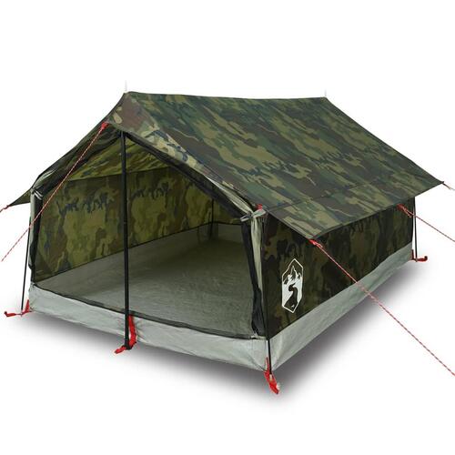 2-personers campingtelt vandafvisende camouflage