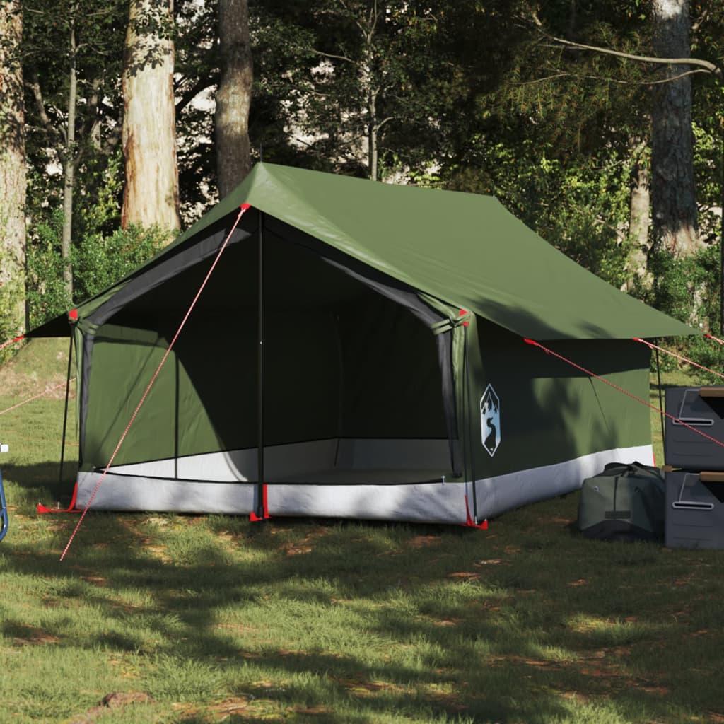 2-personers campingtelt - vandafvisende A-stel, olivengrøn billede