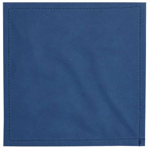 Opbevaringskasser 4 stk. 32x32x32 cm foldbare stof blå