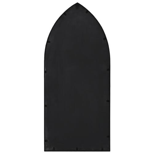 Spejl 100x45 cm jern sort