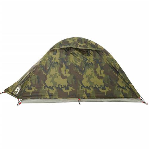 2-personers campingtelt vandafvisende kuppel camouflage