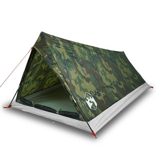 2-personers campingtelt vandafvisende camouflage